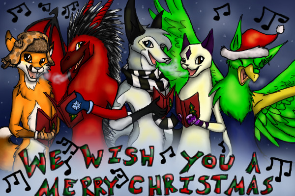 We wish you a merry christmas!!! :D