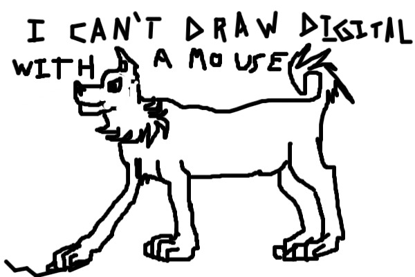 Can't draw witha mouse...