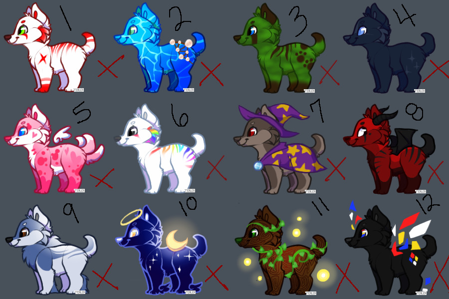 12 Batch Pup Adopts <CLOSED>