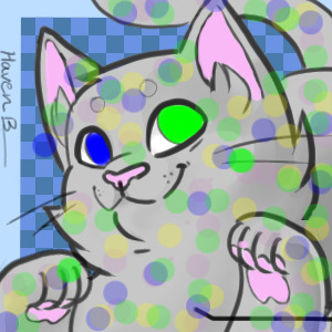 Polka Dot Kitty :3