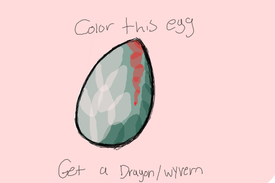 colored egg