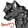 Editable wolf avatar