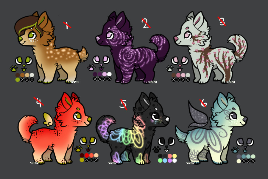 More Doggo Designs (All Gone!)