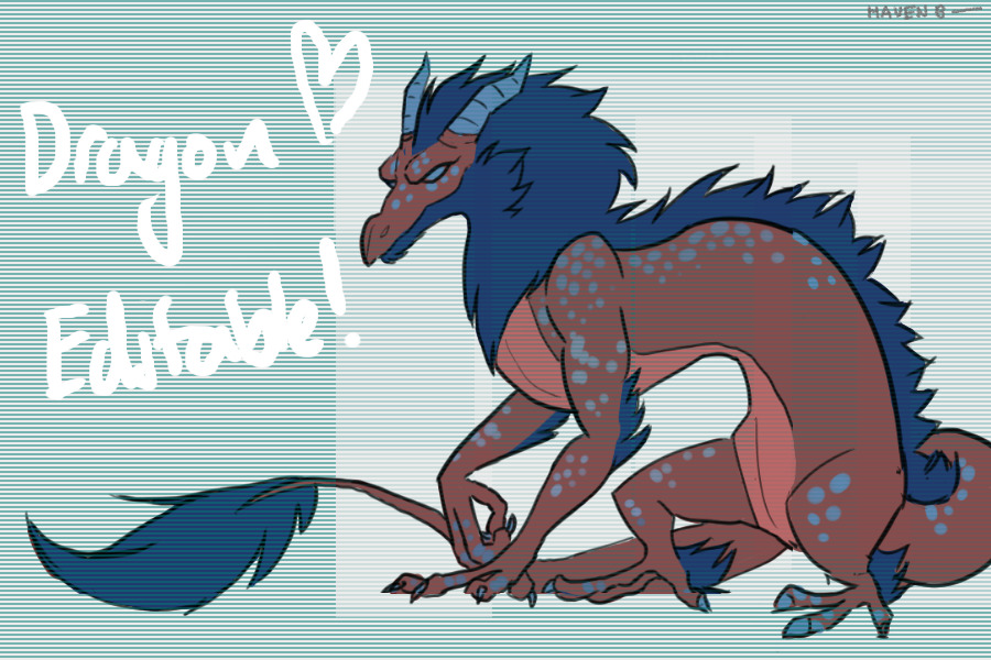 Dragon Editable