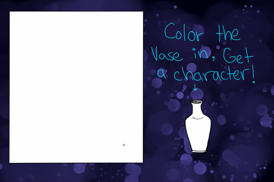 Color the Vase, get a character!