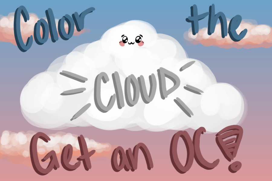 Color the Cloud, Get an OC!