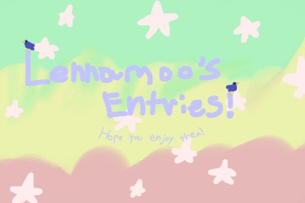 Lennamoo's Entries for Marries Contest!! :)