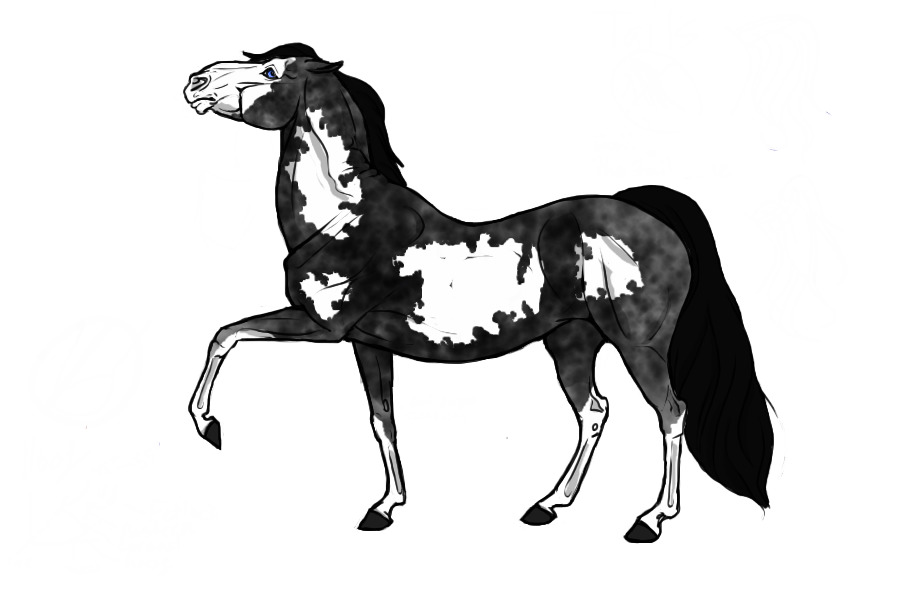 Lunar Arabian 7# -Pegasus Event Custom -Wingless