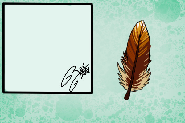 Colored Feather c: