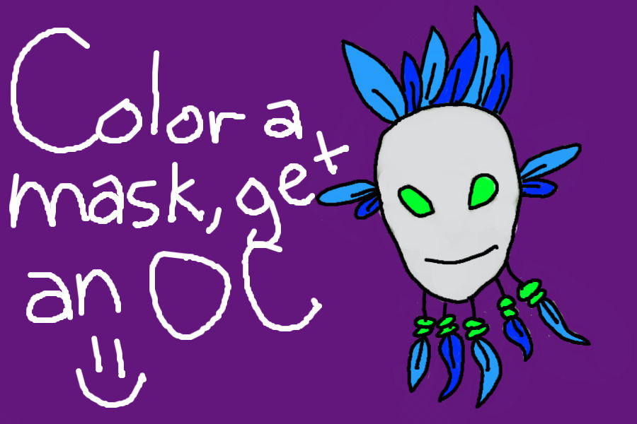color a mask thing