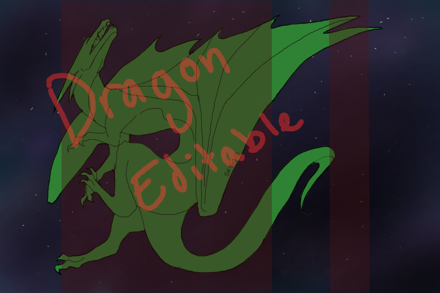 Dragon Editable
