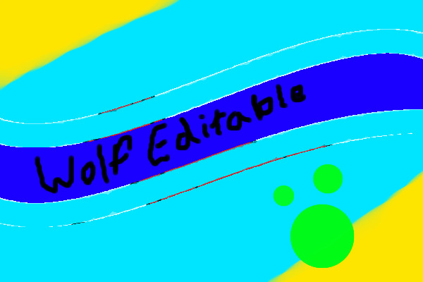 Wolf Editable