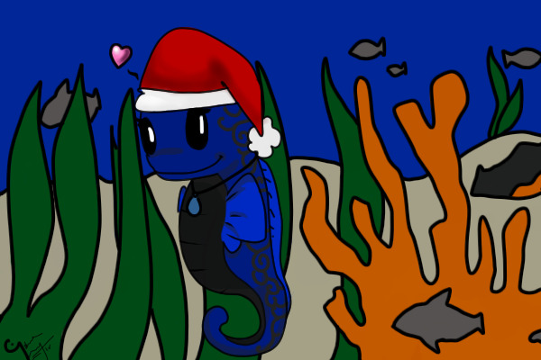 Seahorse named Bloo Ivy!