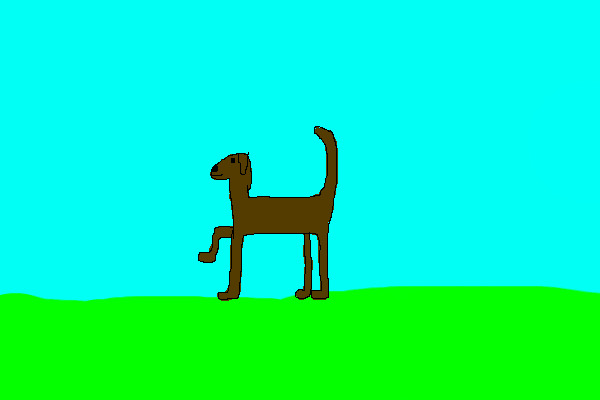 pixel dog
