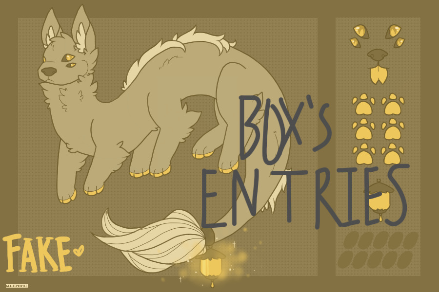 my entries