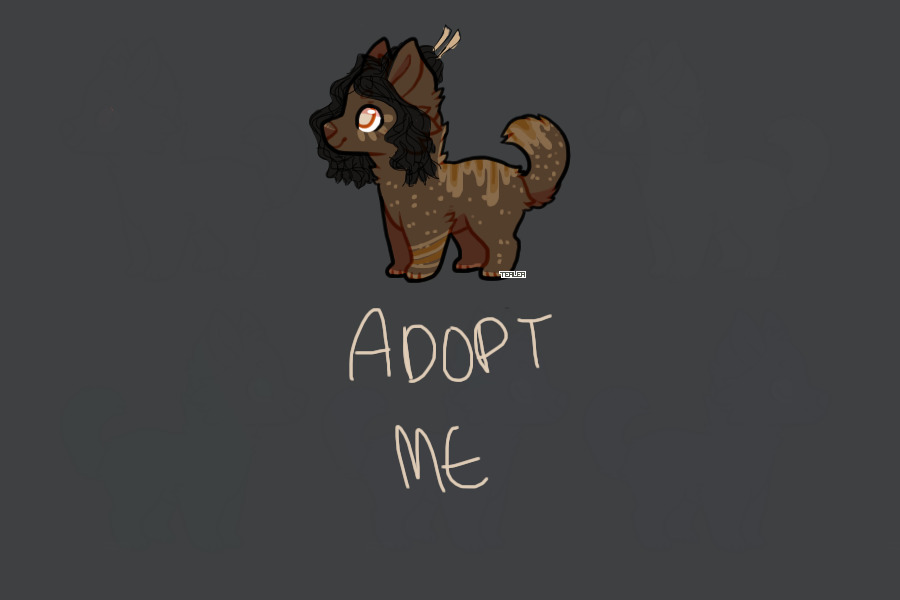 Adopt me! - little mocha child