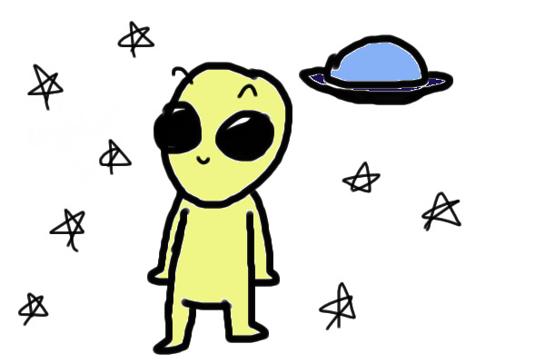 Alien dude