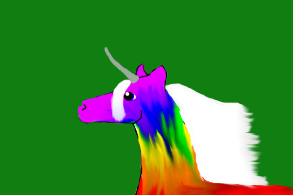 rainbow unicorn!