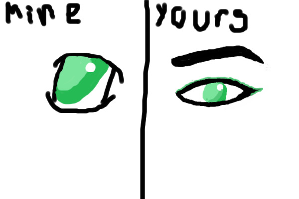 Mine/Yours ~ Eye