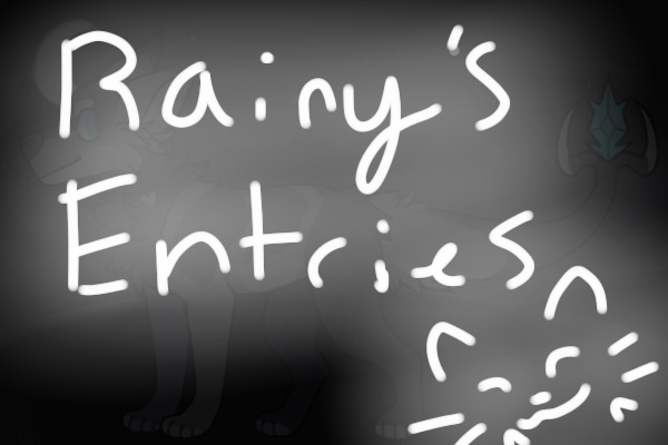 Rainy's entries