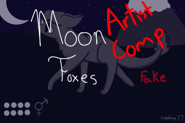 Moon Foxes Artist Comp!