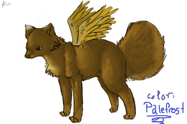 Fox Lineart color: