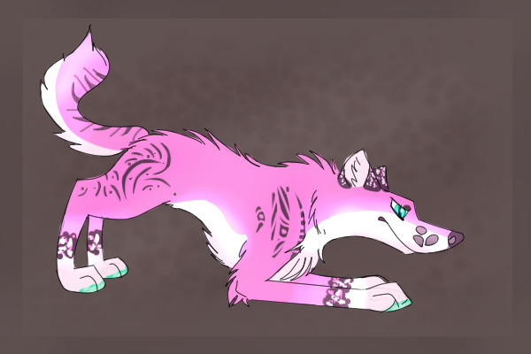 Pink wolf (unnamed character)