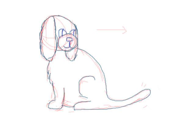 Quick doggo sketch