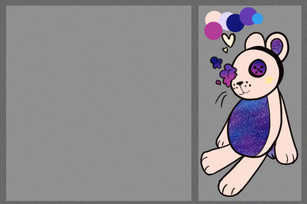 galaxy-ish bear <33