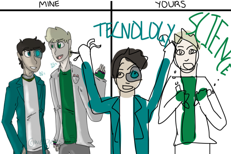 mine v yours