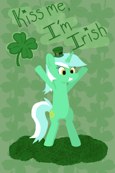 Kiss me, I'm Irish