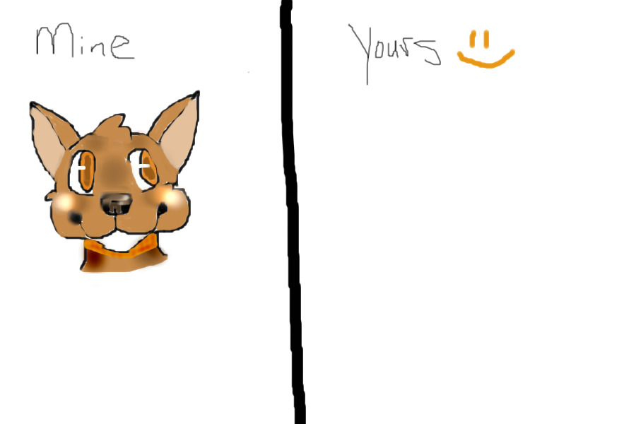 Mine vs Yours #2- Corkey ( my dog )