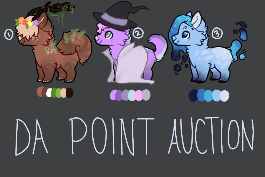 Da Point Auction ! - OPEN