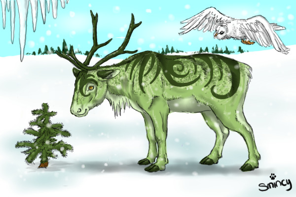 Green Caribou