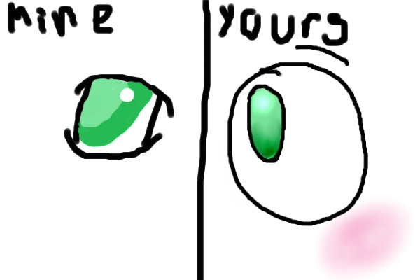 I tried my best- *shrugs*
