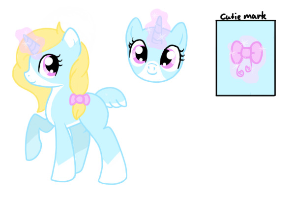 Ribbon Blu
