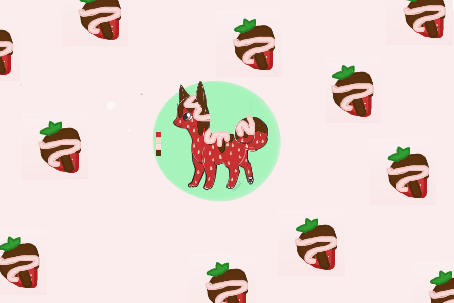 entry 001 - chocolate covered strawberry