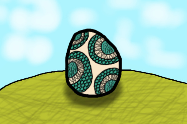 an egg for a competition