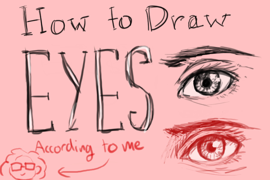 How to draw eyes!