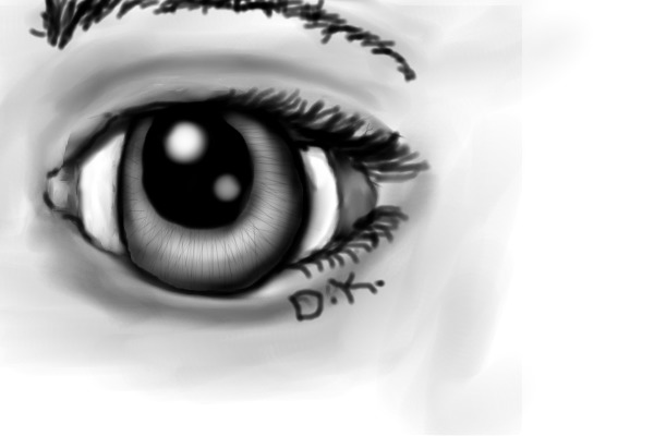 Eye-my first drawing!