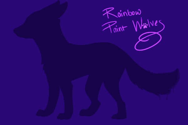 Rainbow Paint Wolves [Updates - Pg 5]