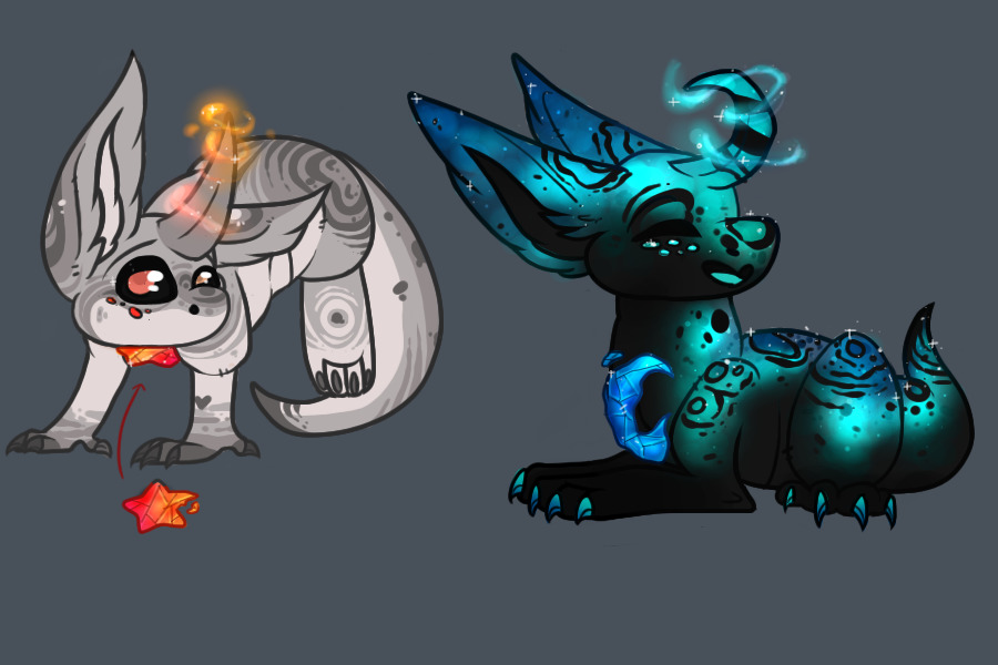 Crystal dragon adopt auction