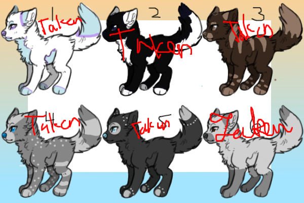 Adoptables Batch 1