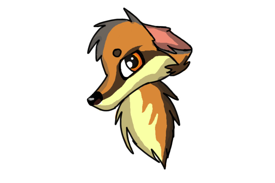 Colored Fox!