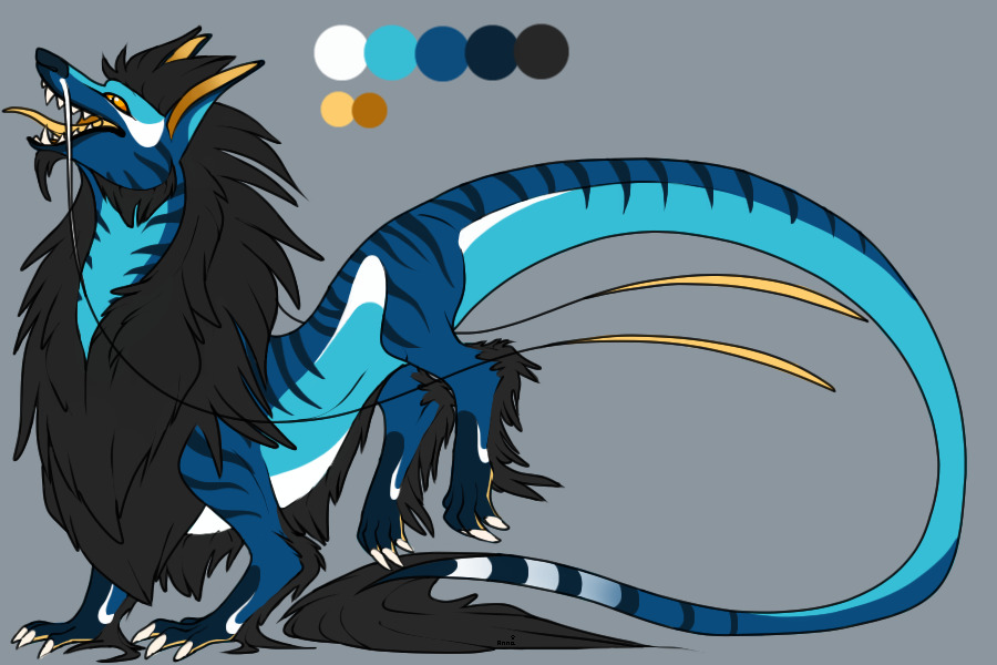 Lion Dragon character sale / CLAIMED