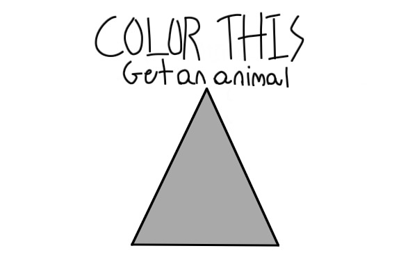 Color in & get an animal