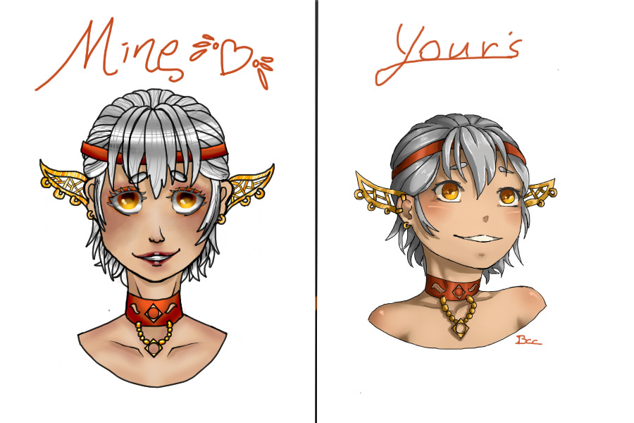 Mine/yours finished