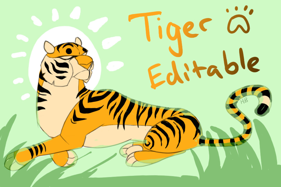 Tiger Editable