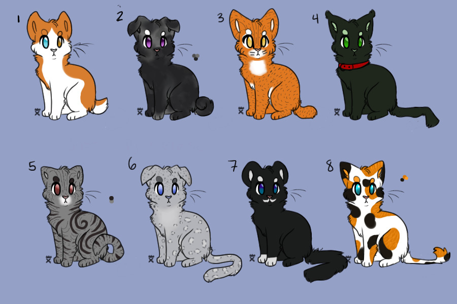 Free adoptable kitties! (8 left)