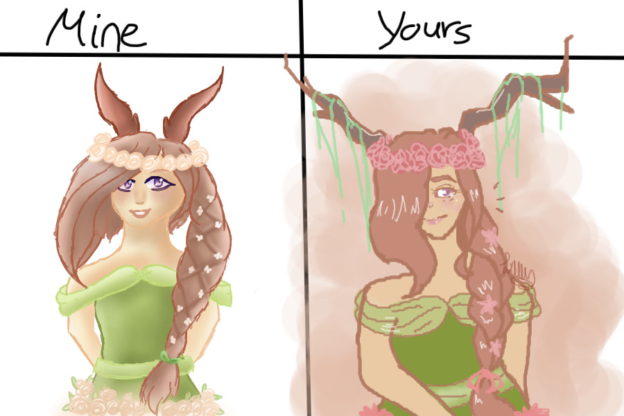 [MINE VS. YOURS] Flowers